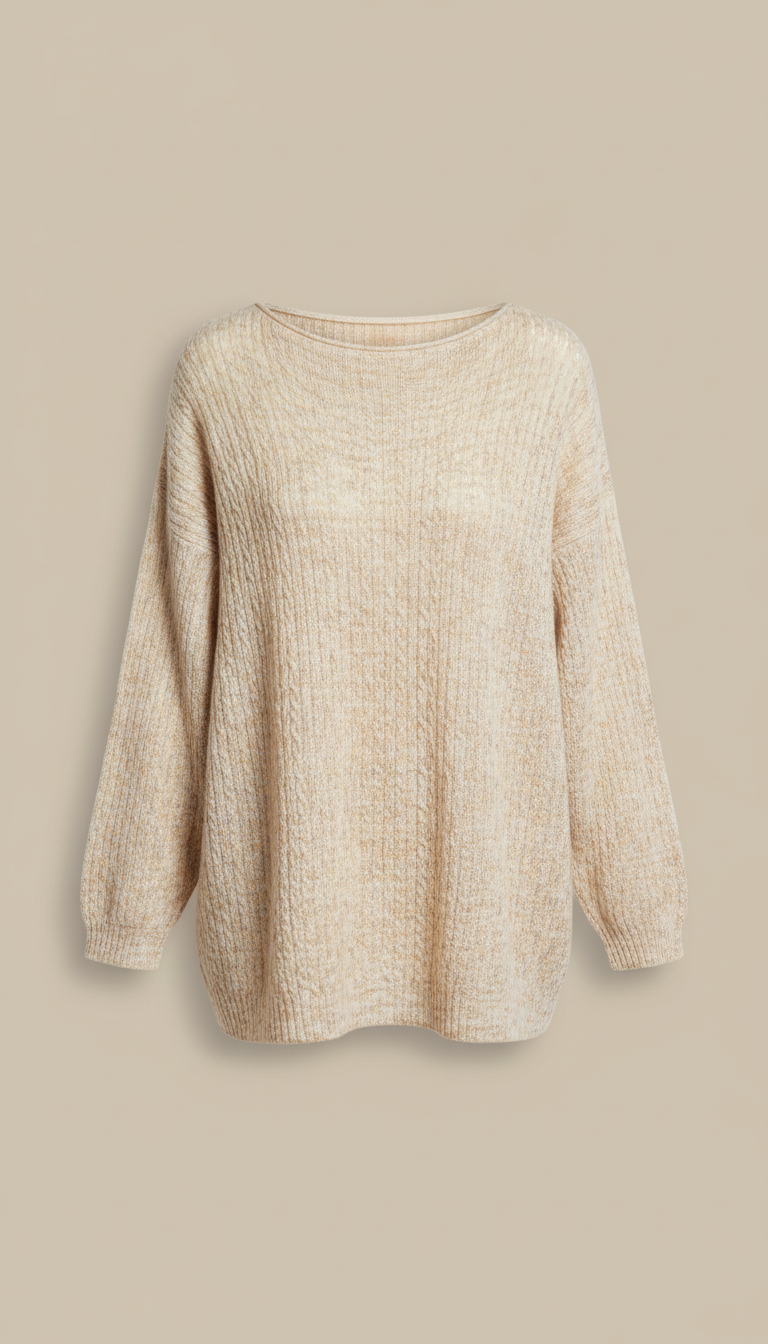 High-Grade Knit Blouse