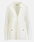 White cardigan